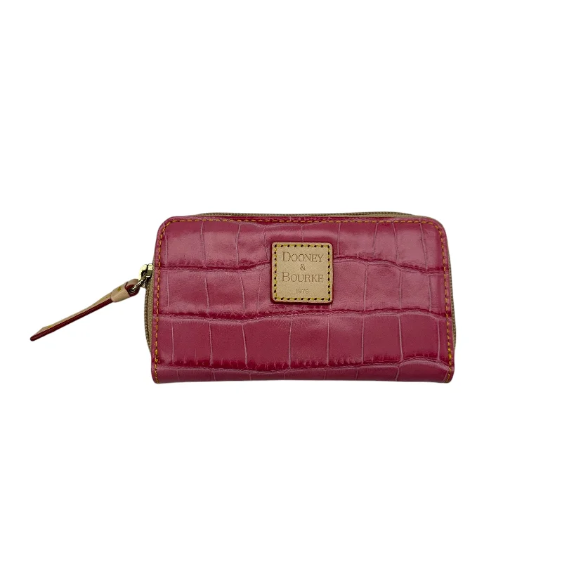 Wallet Designer By Dooney And Bourke In Pink, Size:Medium