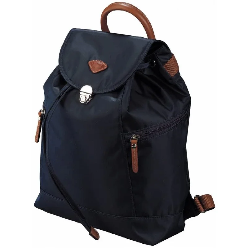 Junp Nice Navy Flap Backpack