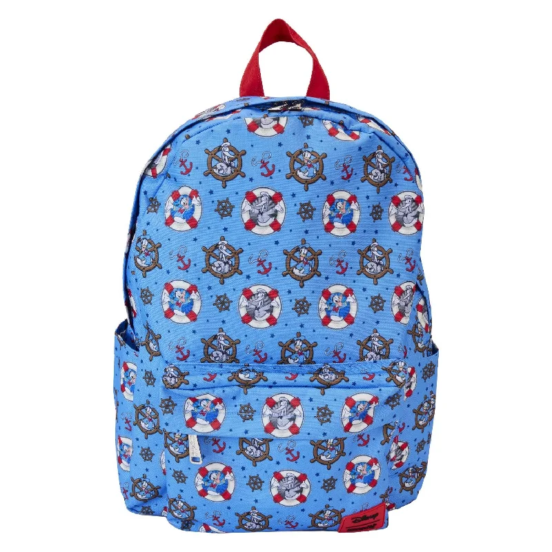 Loungefly Disney Donald Duck 90th Anniversary Nylon Backpack