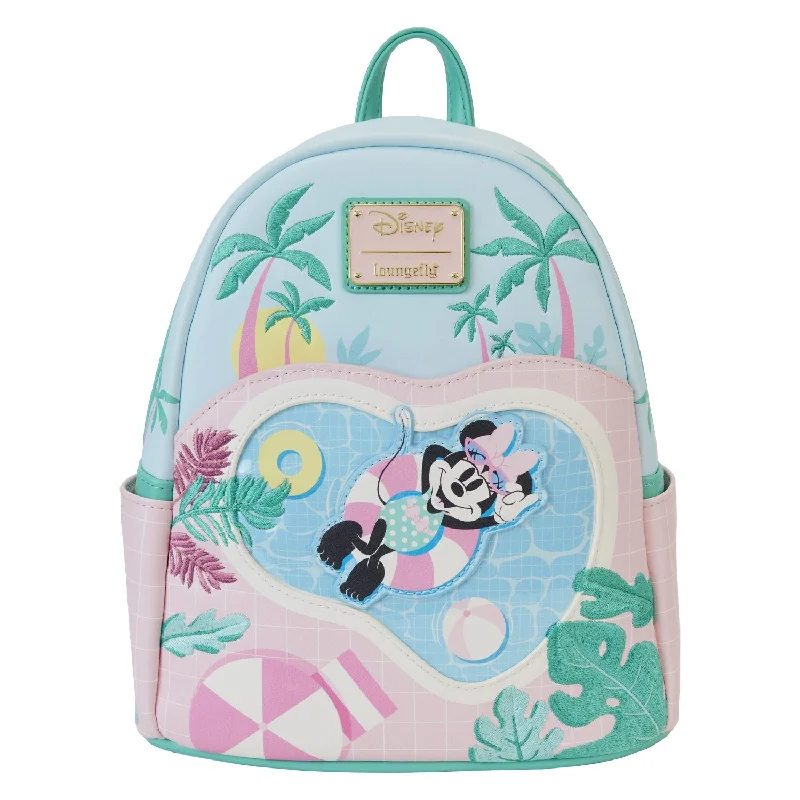 Loungefly Disney Minnie Mouse Vacation Style Mini Backpack