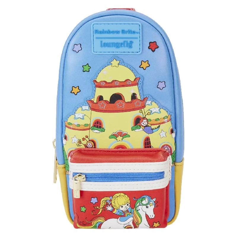 Loungefly Hallmark Rainbow Brite Castle Mini Backpack Pencil Case