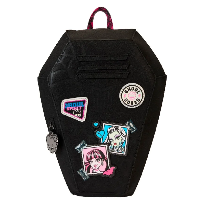 Loungefly Mattel Monster High Crypt Locker Room Mini Backpack