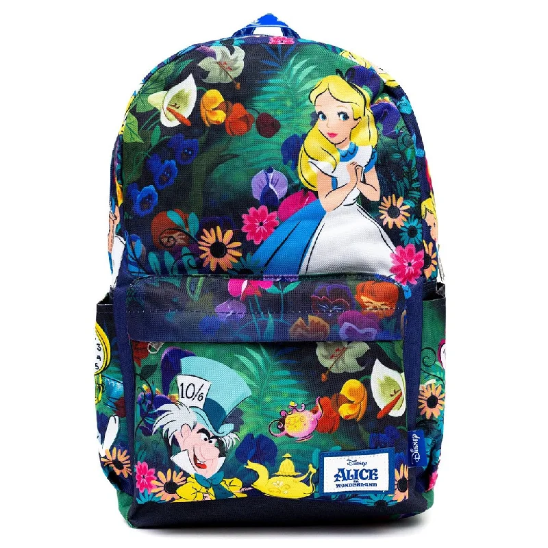 WondaPop Disney Alice in Wonderland 17" Full Size Nylon Backpack