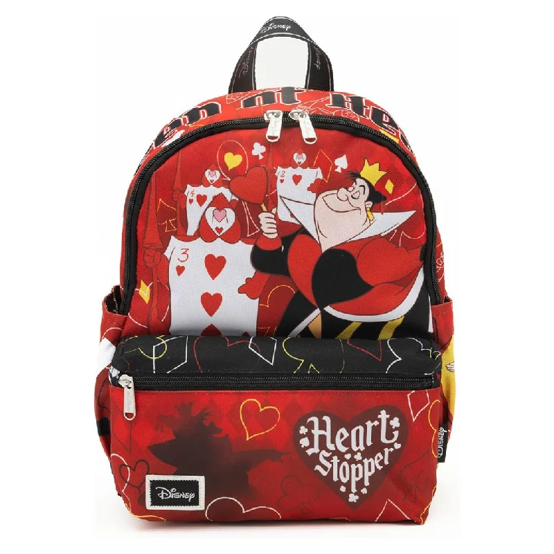 WondaPop Disney Alice in Wonderland Queen of Hearts 13" Nylon Mini Backpack