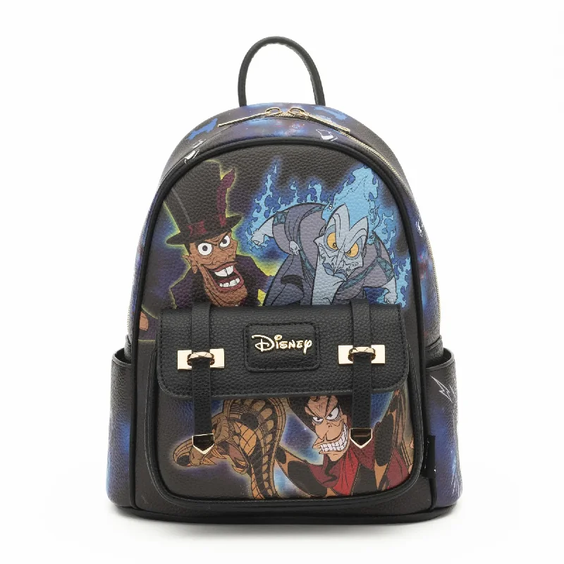 WondaPop Disney Dr. Facilier 11" Vegan Leather Mini Backpack