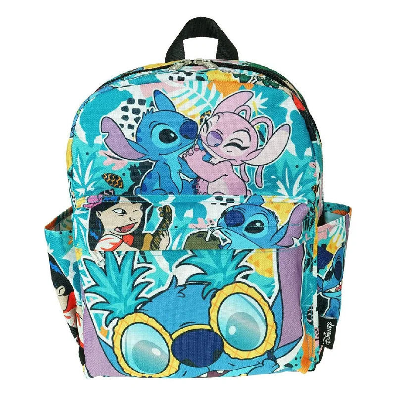 WondaPop Disney Lilo and Stitch with Angel Nylon Mini Backpack