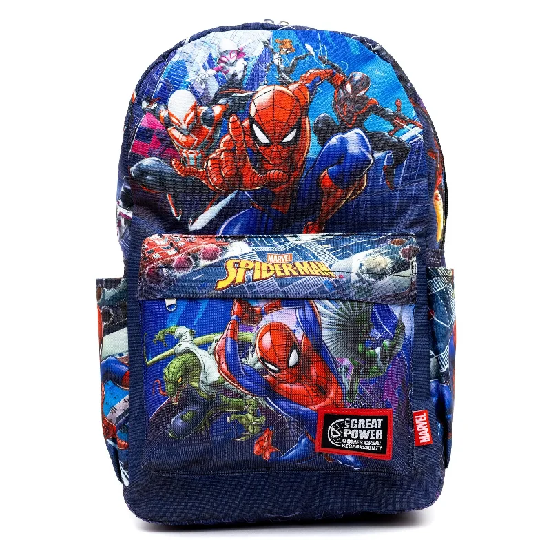 WondaPop Disney Marvel Spider-man 17" Nylon Backpack