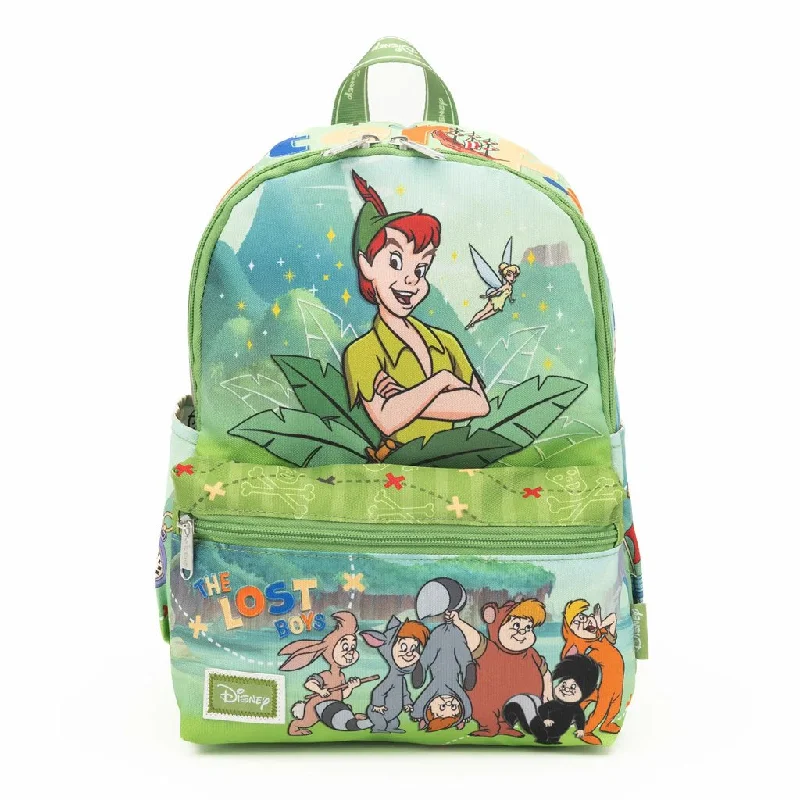 WondaPop Disney Peter Pan Neverland 13" Nylon Mini Backpack