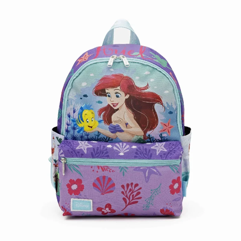 WondaPop Disney The Little Mermaid Ariel 13" Nylon Mini Backpack