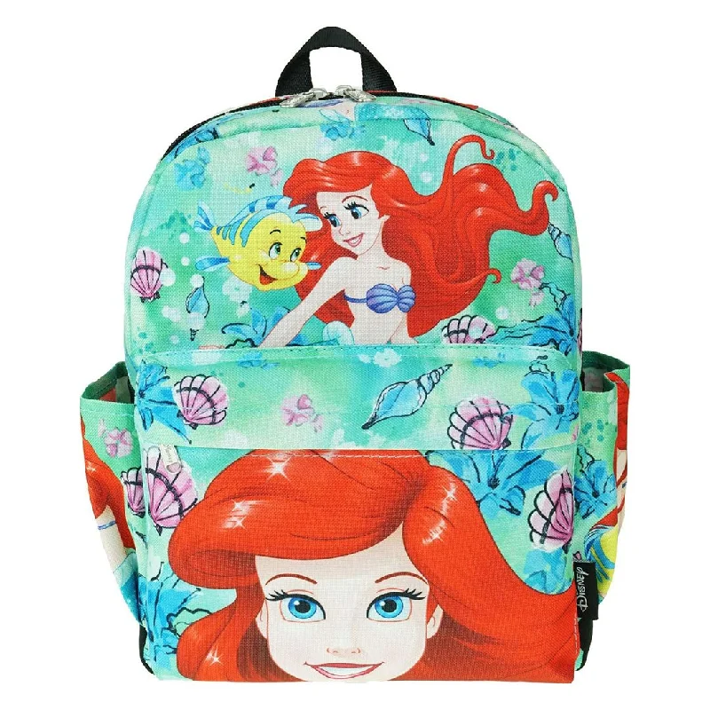 WondaPop Disney The Little Mermaid Ariel and Flounder Nylon Mini Backpack