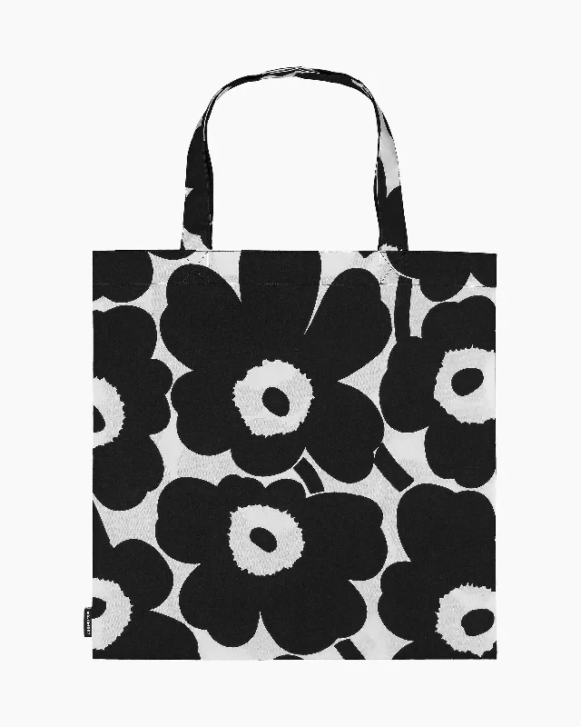 pieni unikko black - tote bag