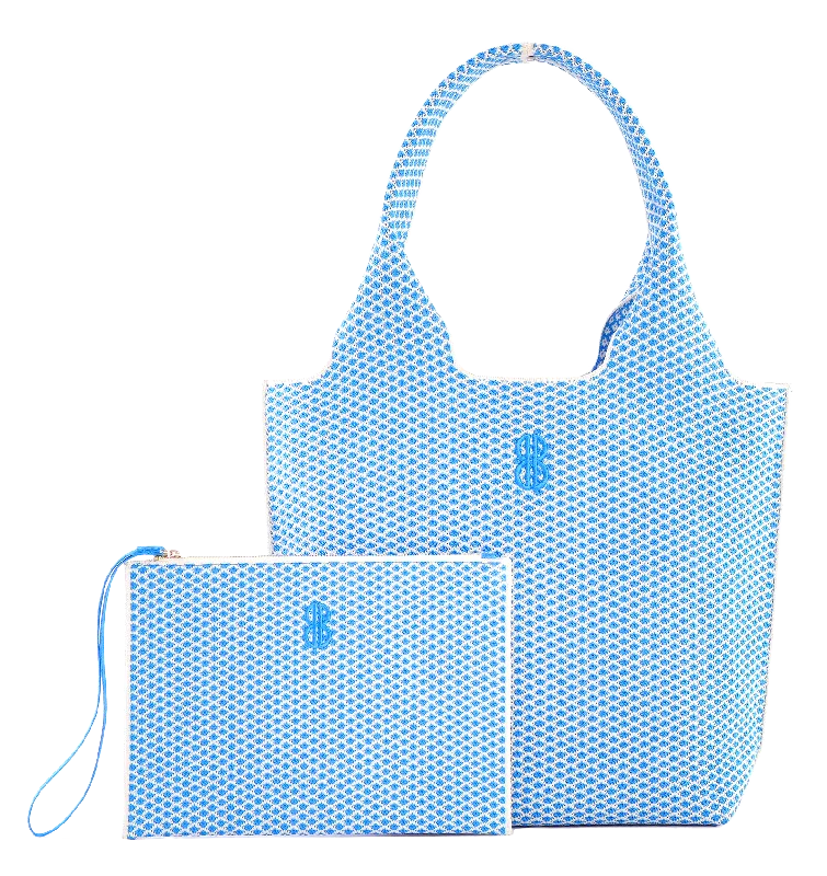 Sutton City Tote - Blue Diamond - Medium