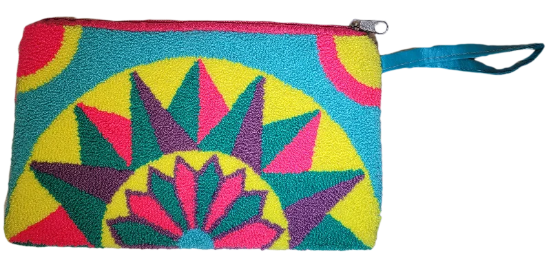 Alaya Handmade Wayuu Punch-needle Clutch