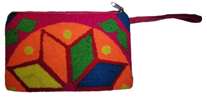 Blair Handmade Wayuu Punch-needle Clutch