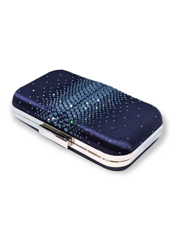 ELLA NAVY CLUTCH