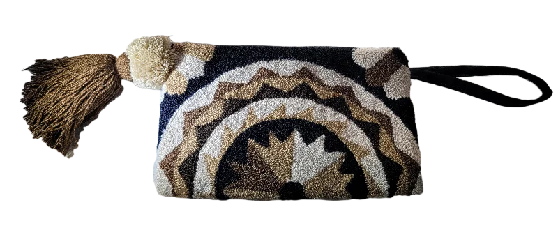 Evie Handmade Wayuu Punch-needle Clutch