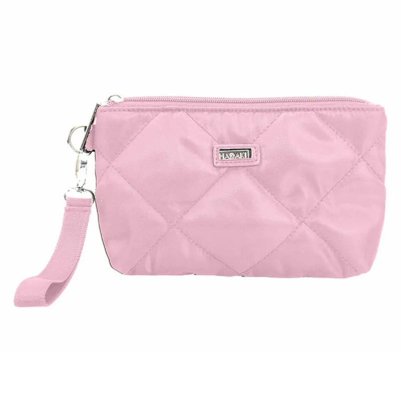 Hadaki Quilted Wristlet Clutch