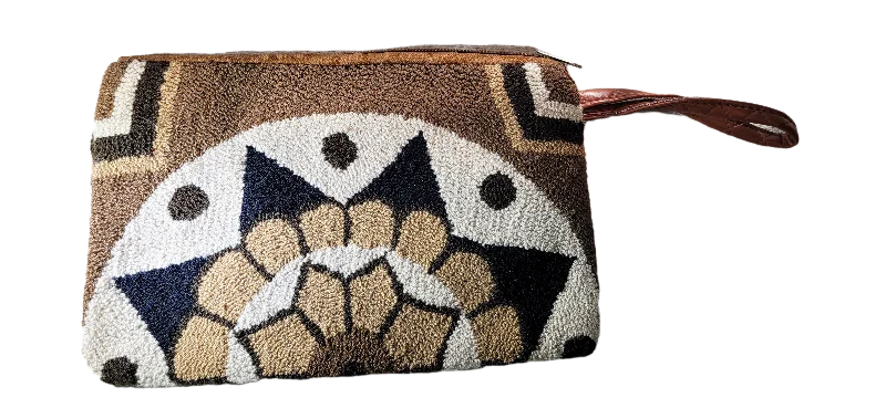 Harlow Handmade Wayuu Punch-needle Clutch