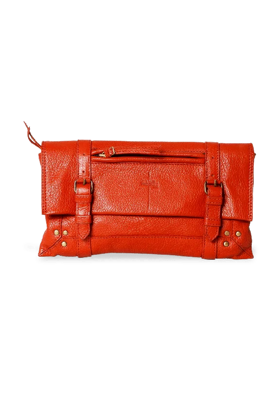 LEON LEATHER CLUTCH