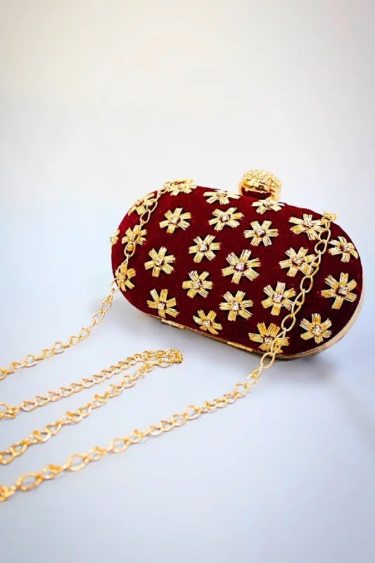 Maroon Purse