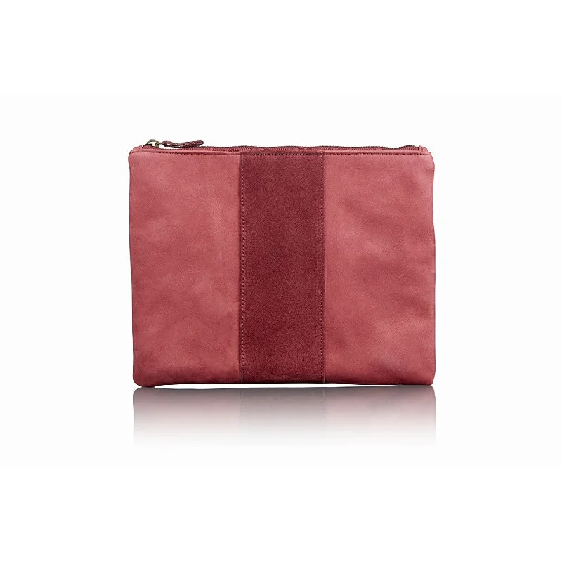 Pixie Clutch in Sangria Leather