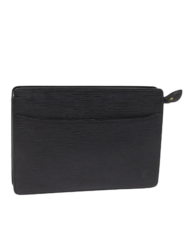 Epi Leather Pochette Homme Clutch Bag