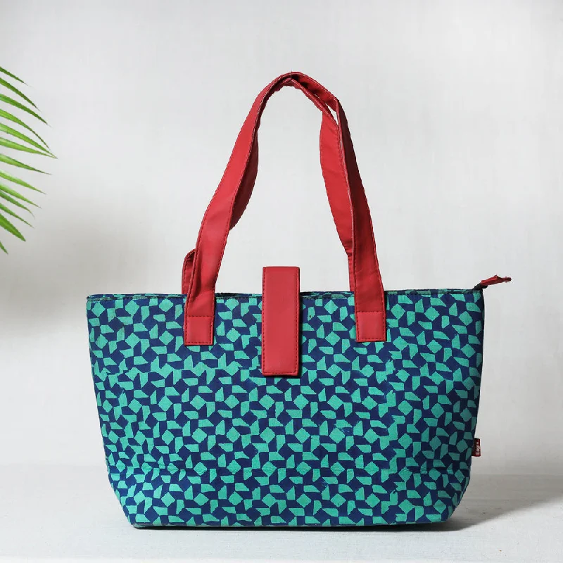 Multicolor - Bagru Block Printed Cotton Shoulder Bag