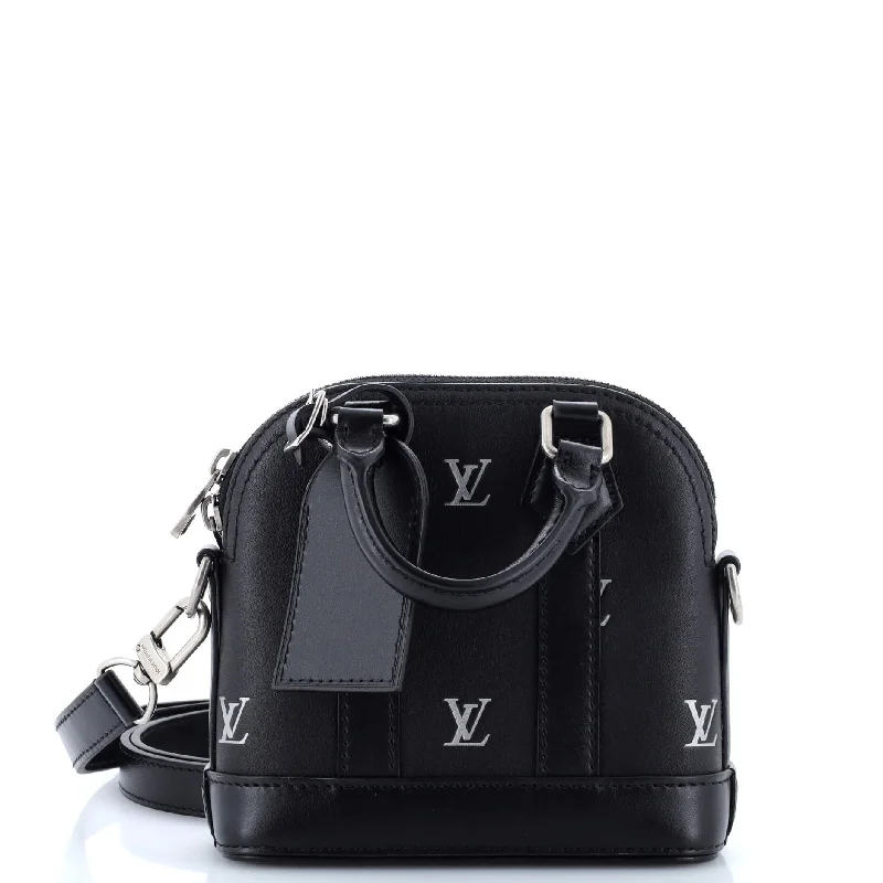 Alma City Bag LV Blason Calf Leather Nano