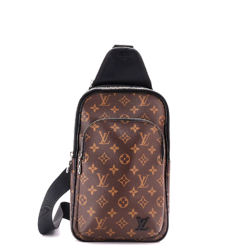 Avenue Sling Bag Macassar Monogram Canvas