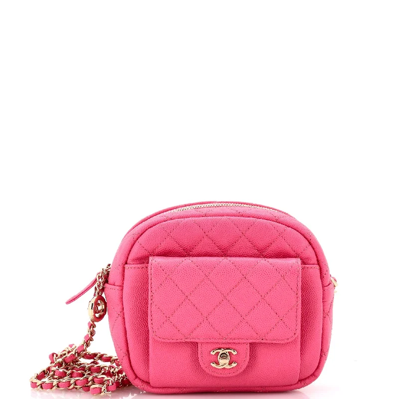 CC Day Camera Case Quilted Caviar Small