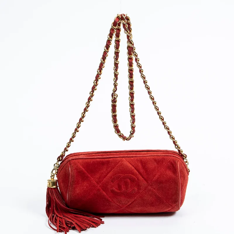 CC Tassel Diamond Bowling Bag