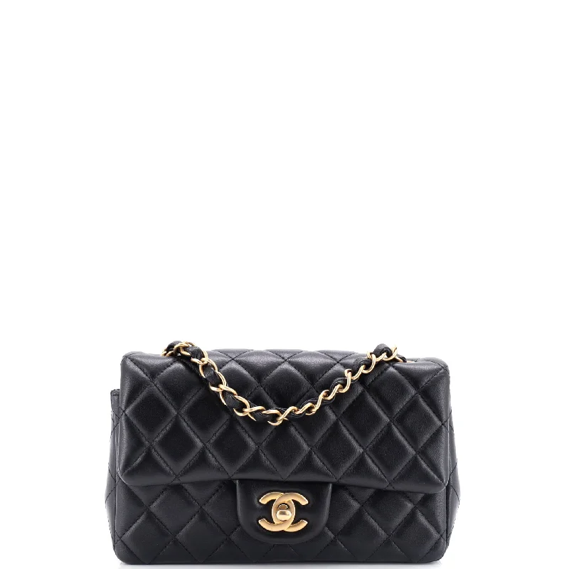 Classic Single Flap Bag Quilted Lambskin Mini