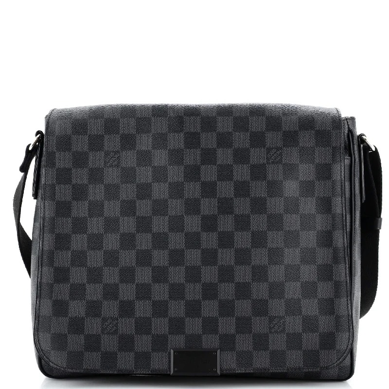 District Messenger Bag Damier Graphite MM