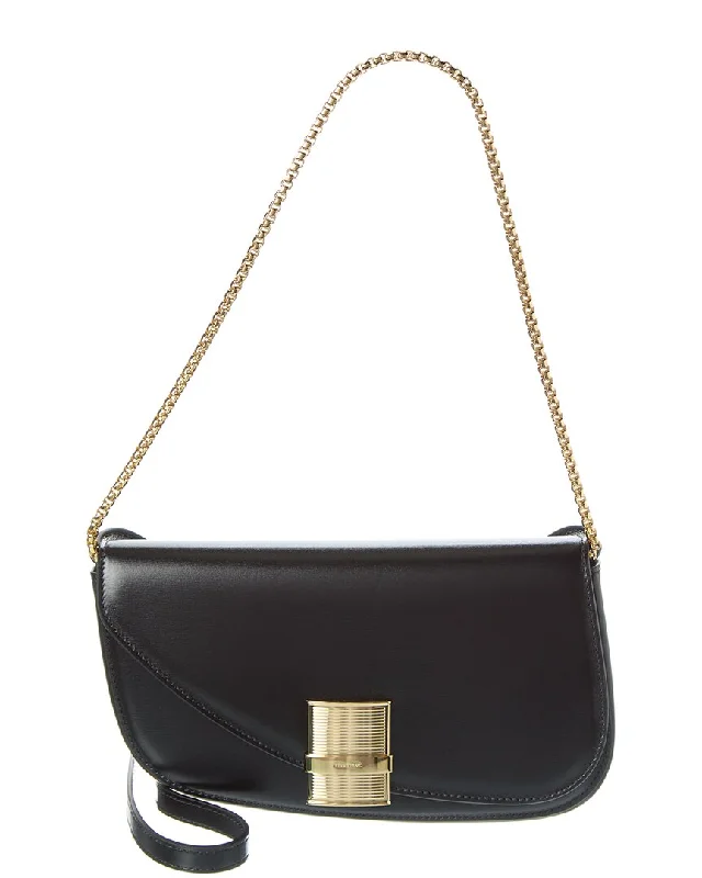 Ferragamo Fiamma XS Leather Shoulder Bag