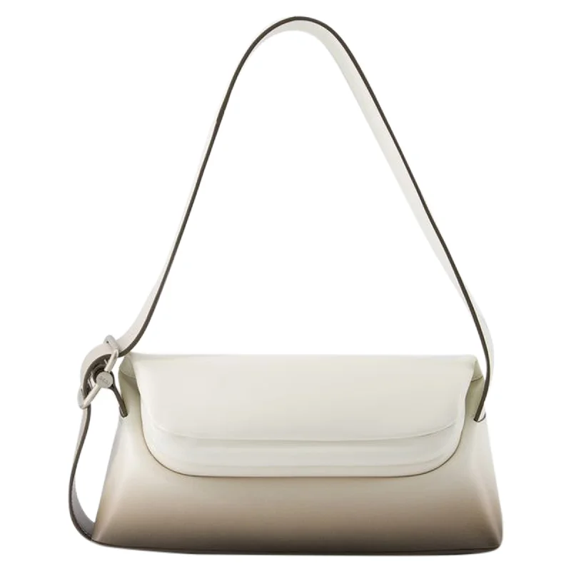 Folder Brot Shoulder Bag - Osoi - Leather - White