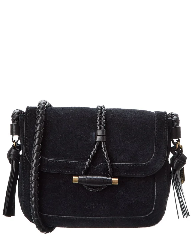 Isabel Marant Vigo Flap Suede Shoulder Bag