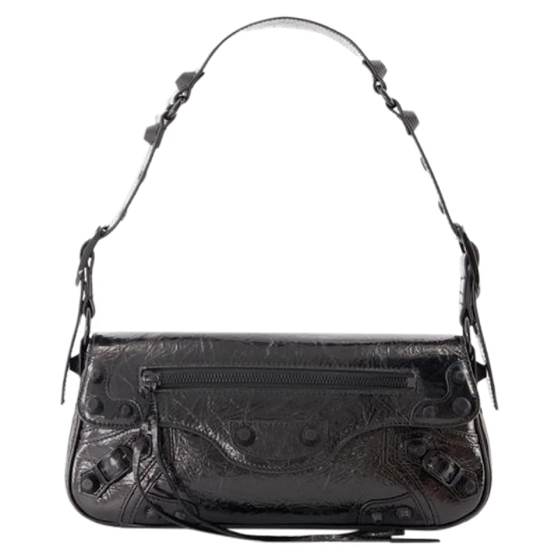 Le Cagole Sling S Shoulder Bag - Balenciaga - Leather - Black