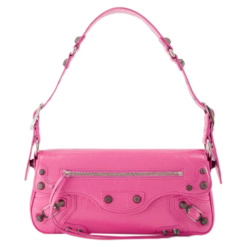 Le Cagole Sling S Shoulder Bag - Balenciaga - Leather - Pink