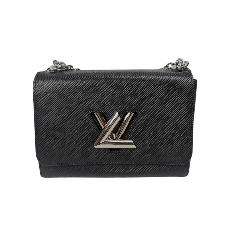 Louis Vuitton Twist MM Black Epi Silver