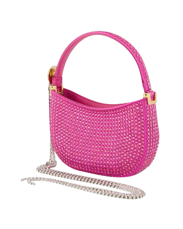 Micro Vesna  Hobo Bag - Magda Butrym - Pink - Strass