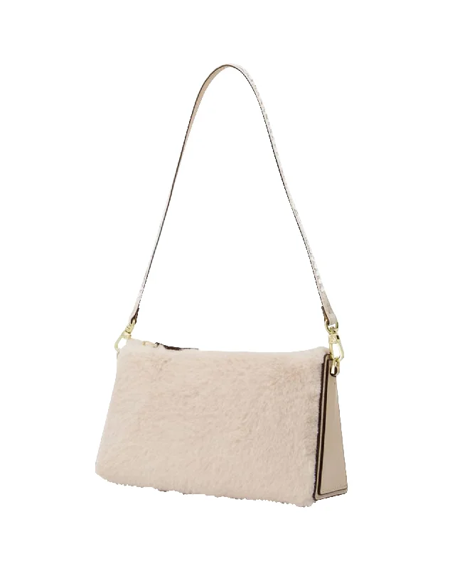 Mini Prism Bag in Ivory Leather