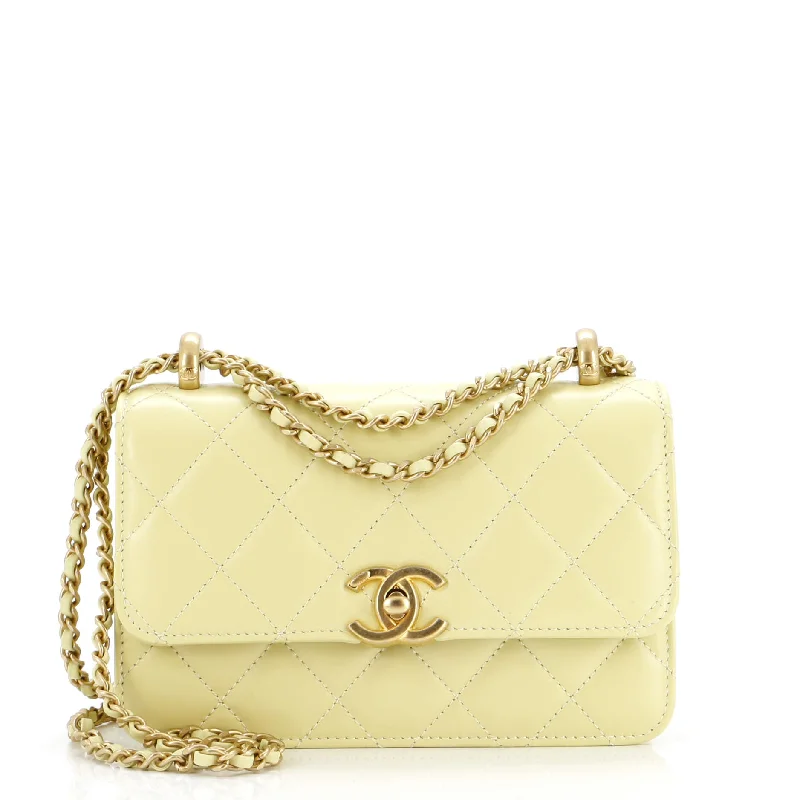 Perfect Fit Flap Bag Quilted Calfskin Mini