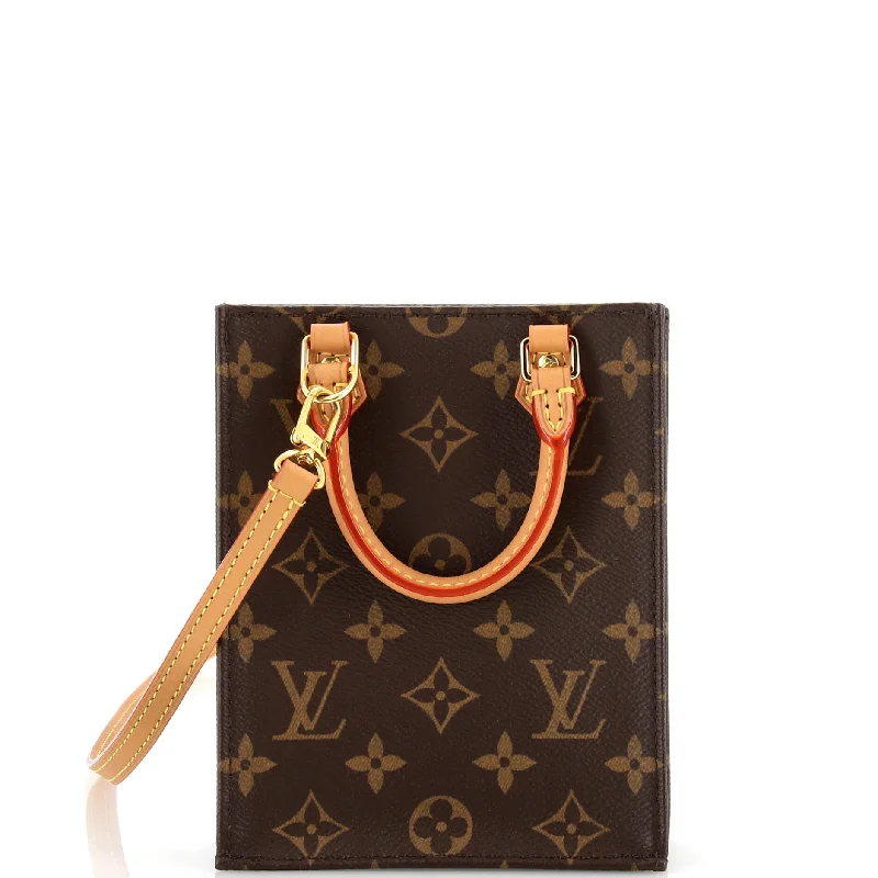 Petit Sac Plat Bag Monogram Canvas