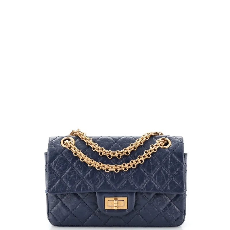 Reissue 2.55 Flap Bag Quilted Aged Calfskin Mini