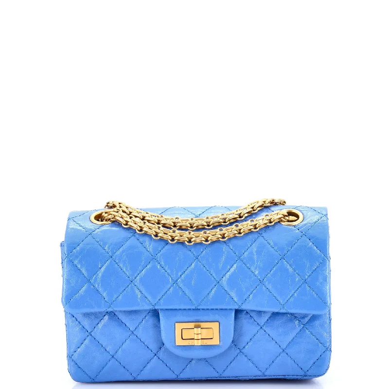 Reissue 2.55 Flap Bag Quilted Aged Calfskin Mini