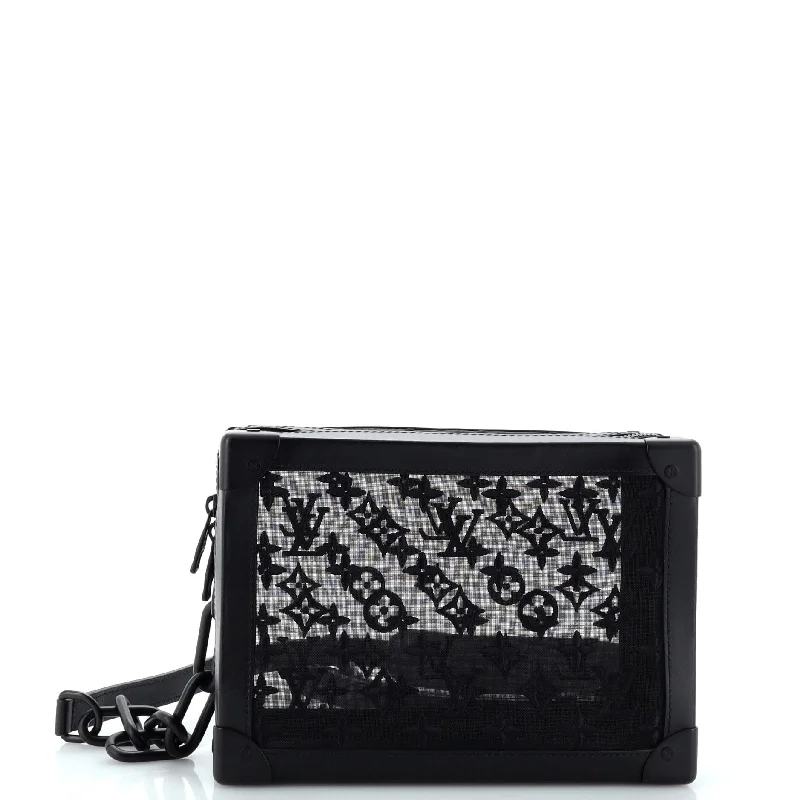 Soft Trunk Bag Monogram See Through Mesh