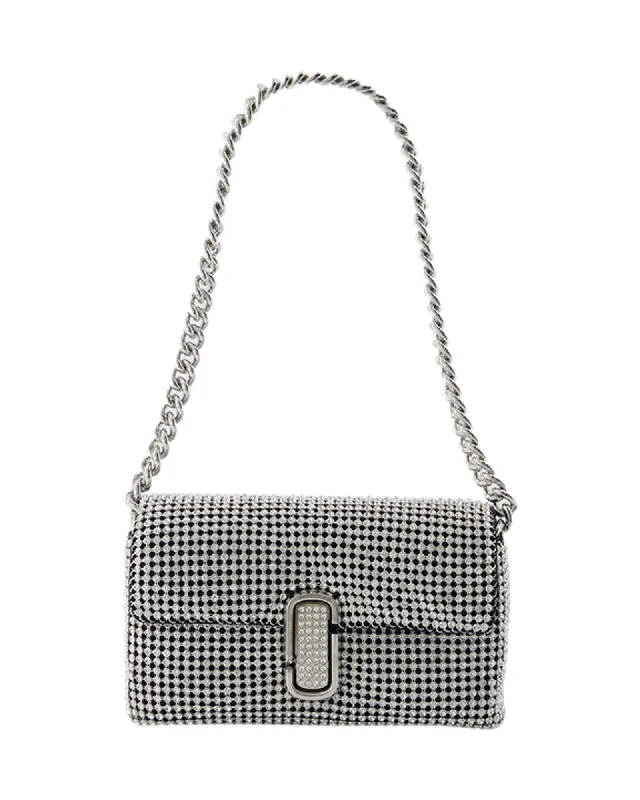 The Mini Shoulder Bag - Marc Jacobs - Mesh - Silver