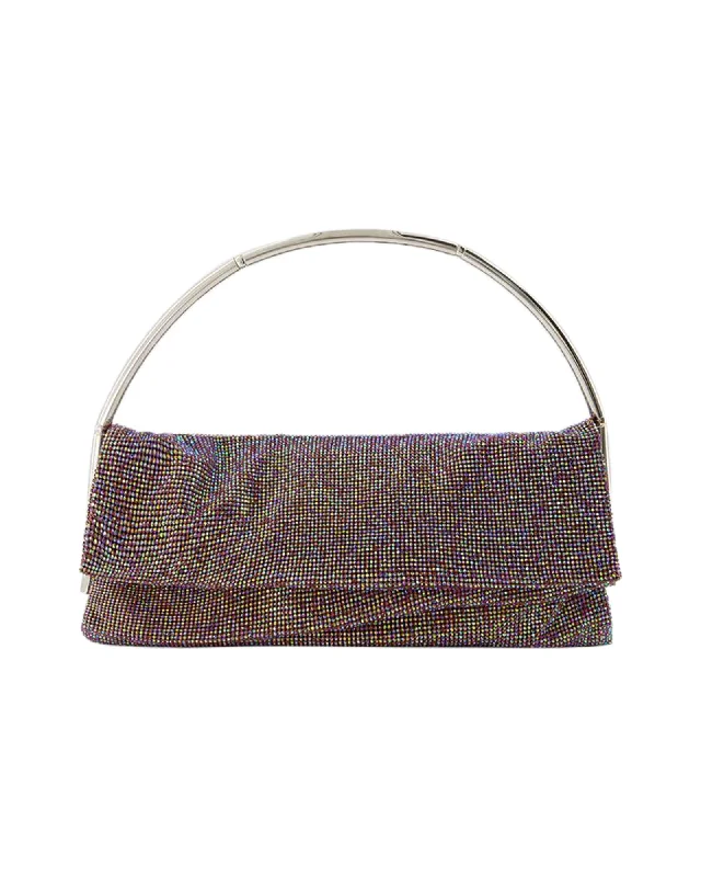 Travolta Da Un Insolito Destino Bag - Benedetta Bruzziches - Purple - Strass