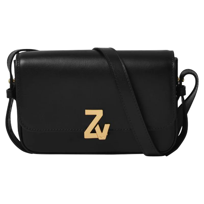 Zv Initiale Le Mini Hobo Bag - Zadig & Voltaire -  Black - Leather